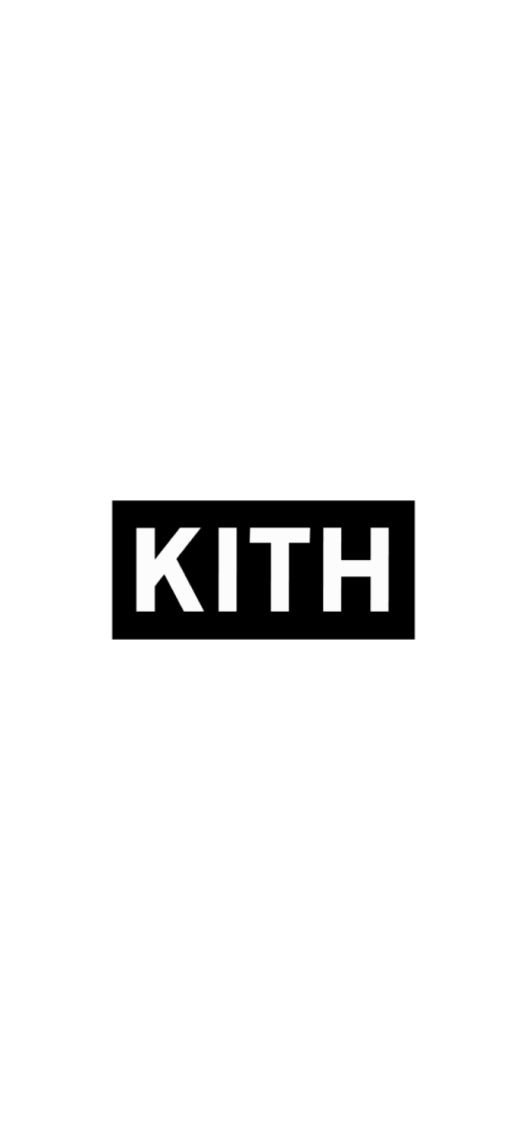 Loading screen of the KITH app with the KITH Logo positioned in the middle.